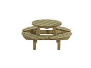 KINDER PICKNICKTAFEL (0415) ROND 130CM