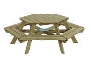 PICKNICKTAFEL (0438) ZESHOEK 225CM