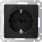 KOPP HK05 WANDCONTACTDOOS 1V RA MAT-ZWART