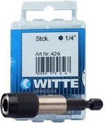 WITTE BITDOOS 1X BITHOUDER SNELWISSEL 52MM