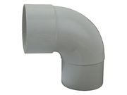 WAVIN PVC HWA BOCHT 100MM 90° MOF/VERJ.SPIE WIT