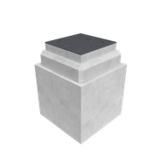 BETONPUT UITW. 80X80CM H=104CM