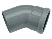 WAVIN WAFIX PVC MANCHET BOCHT 110MM 45° M/S SN4/8