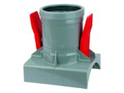 WAVIN PVC KNEVELINLAAT U3 GR/GD 200X125 SN8