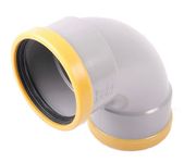 WAVIN PVC RUBBER MANCHET BOCHT 125MM 88° 2XM SN8
