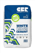 CBR HEIDELBERGCEMENTGROUP WITTE CEMENT MB1 NOORS WIT 25 KG