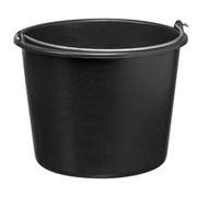 KREUWEL PLASTICS ALMELO BV. ECO BOUWEMMER 20 LITER ZWART MET BEUGEL