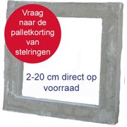 BETONNEN STELRING 80 X 80CM GEWAPEND