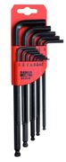 BAHCO INBUSSLEUTELSET 1.5 - 10 MM
