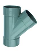 WAVIN PVC LIJM T-STUK 45° 3XMOF