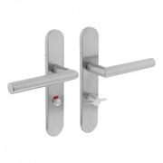 INTERSTEEL DEURKRUK RHENEN OVAAL SCHILD RVS WC RECHTS