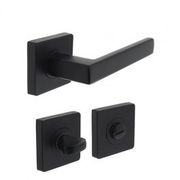 INTERSTEEL WC-SLUITING 8MM VIERKANT VERDEKT ZWART