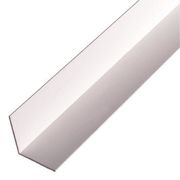 PVC HOEKPROFIEL WIT 25 X 25MM L=2,75M