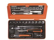 BAHCO DOPSLEUTELSET 1/4