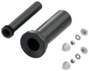 TECE AANSLUITGARN.+AFD.RUBBER 90MM