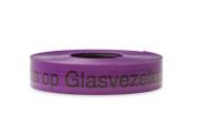 WAARSCHUWINGSLINT GLASVEZELKABEL 250M
