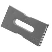 UBBINK STOOTVOEGVENTILATIEROOSTER WAALFORMAAT ZWART