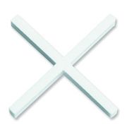 RUBI TEGELKRUISJES 2MM (300ST)