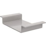 HEERING VERHOLEN ONDERGOOT 120MM GRIJS LENGTE 6M