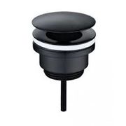  STOP EN GO AFVOERPLUG MAT ZWART