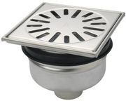 AQUABERG RVS VLOERPUT 150X150MM