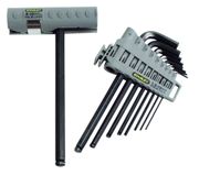 STANLEY STIFTSLEUTELSET 9 DELIG HEX GRIP