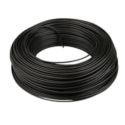 DONNE VD DRAAD 1.5MM2 ZWART 100M