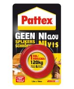 PATTEX GEEN SPIJKERS & SCHROEVEN TAPE 120 KG