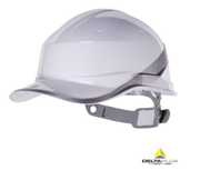 DELTAPLUS GEVENTILEERDE WERFHELM BASEBALL PET WIT