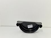  STALEN GOOT EINDKAP 125MM RAL 9005