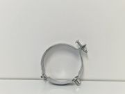  MUURBEUGEL TBV STALEN PIJP 88MM ALU-ZINK