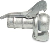  SNELKOPPELING STAAL 76MM X 63MM M-DEEL BAUER X SLANGTULE TYPE BAUER S77