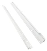  LADEGELEIDER 500MM STAAL WIT GELAKT