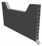 UBBINK STOOTVOEGVENTILATIEROOSTER DIKFORMAAT GRIJS