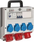 BRENNENSTUHL WANDVERDELER 4/16A IP44 3X LS 230V/16A 1XFI 40 A 4-POLIG 30MA