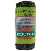 KOLTEC SCHRIKDRAAD ZWART 100MTR