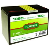 KOLTEC BATTERY 9 VOLT - 1250WH