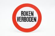 REPKO BORD ROND VERBODEN TE ROKEN