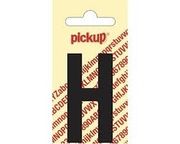 PICKUP INTERNATIONAL LETTER H 60MM ZWART