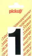  PLAKCIJFER HELVETICA 60MM ZWART