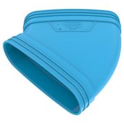 WAVIN VENTIZA BOCHT 45' 235MM M/M OVAAL