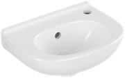 VILLEROY & BOCH FONTEIN WIT VRIJHANGEND 36X27,5CM RECHTS