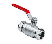 BONFIX KOGELKRAAN 2 X KNEL MET RODE HENDEL