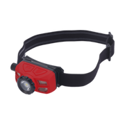 4tecx® HOOFDLAMP ACCU 3W 400 LUMEN ZOOM VERSTELBAAR