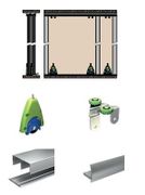  SCHUIFDEURBESLAG 200 CM 55 KG DUOLINE-ALU