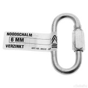  NOODSCHALM 8MM VERZINKT