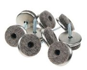  VILTGLIJDER MET SCHROEF 28MM