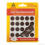  ANTI-KRASVILT ROND 17MM BRUIN