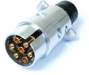 PROTEMPO AANHANGWAGENSTEKKER 7-POLIG ALU