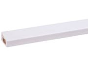  GLASLAT HARDHOUT GEGROND 17X15 WIT 270CM